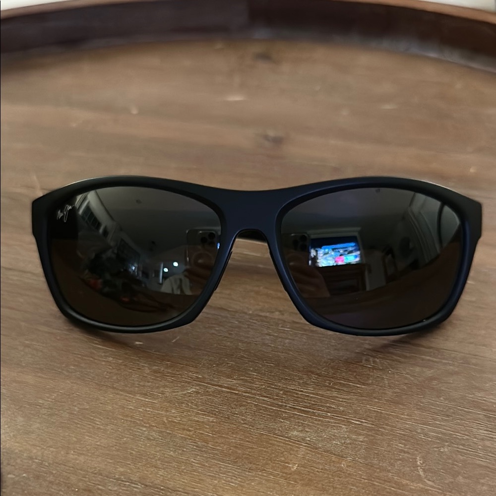 Maui Jim Black Wayfarer Sunglasses